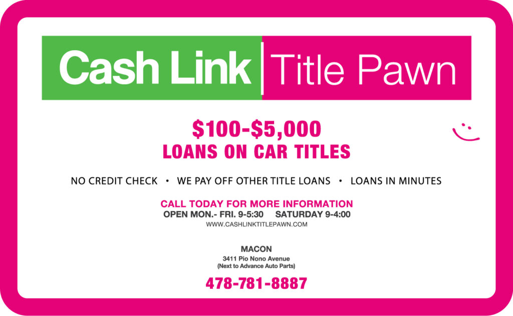 Cash Link Title Loans Macon Georgia location